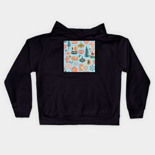 Festive and frosty Kids Hoodie